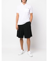 weißes Polohemd von Emporio Armani