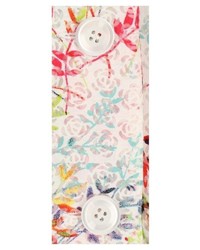 weißes Sakko mit Blumenmuster von atelier gs