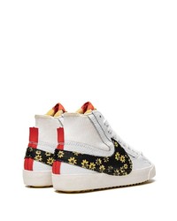weißes Sakko mit Blumenmuster von Nike
