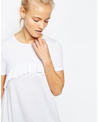 weißes schwingendes Kleid von Asos