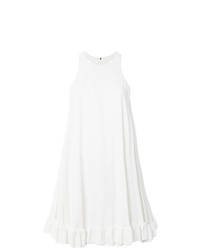 weißes schwingendes Kleid von MSGM