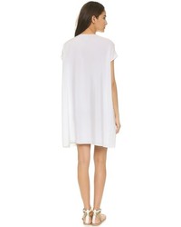 weißes schwingendes Kleid von Cynthia Rowley