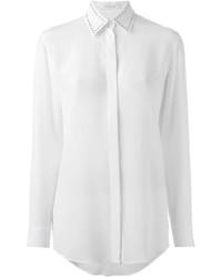 weißes Seide Businesshemd von Givenchy
