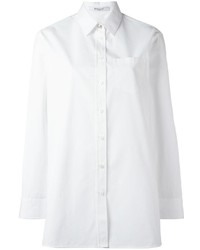 weißes Seide Businesshemd von Givenchy