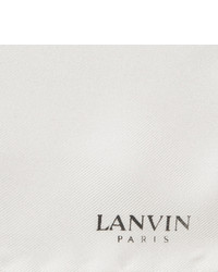 weißes Seide Einstecktuch von Lanvin