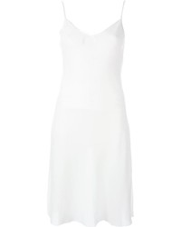 weißes Seide Trägerkleid von Givenchy