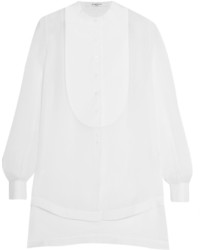 weißes Seidehemd von Givenchy
