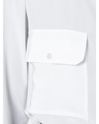 weißes Seidehemd von Stella McCartney