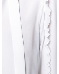weißes Seidehemd von No.21