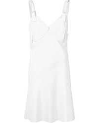 weißes Seidekleid von Calvin Klein Collection