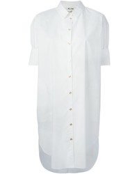 weißes Shirtkleid von Acne Studios