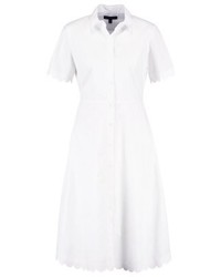 weißes Shirtkleid von Banana Republic