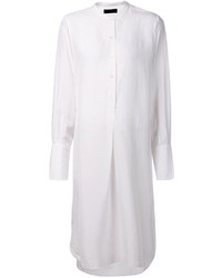 weißes Shirtkleid von Christophe Lemaire