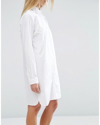 weißes Shirtkleid von Asos