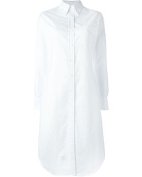 weißes Shirtkleid von Thom Browne