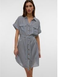 weißes Shirtkleid von Vero Moda
