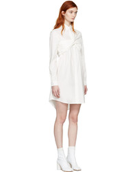 weißes Shirtkleid von MSGM