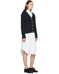 weißes Shirtkleid von Thom Browne