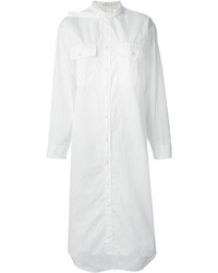 weißes Shirtkleid von Yohji Yamamoto