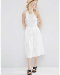 weißes Skaterkleid von Asos