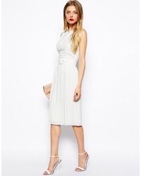 weißes Skaterkleid von Asos