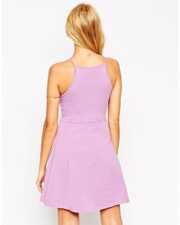 weißes Skaterkleid von Asos