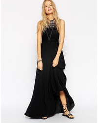 weißes Spitze Maxikleid von Asos