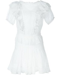 weißes Spitzekleid von Etoile Isabel Marant