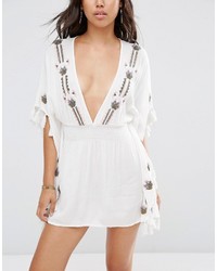 weißes Strandkleid von Asos