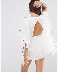 weißes Strandkleid von Asos