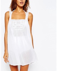 weißes Strandkleid von Asos