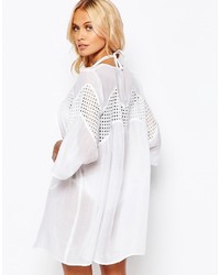 weißes Strandkleid von Asos