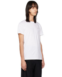 weißes Strick T-Shirt mit einem Rundhalsausschnitt von Vivienne Westwood