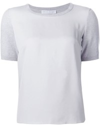 weißes Strick T-shirt von Fabiana Filippi