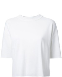 weißes Strick Wollt-shirt