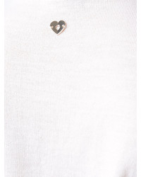 weißes Strick Wollt-shirt von Twin-Set