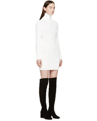 weißes Sweatkleid von Calvin Klein