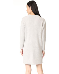 weißes Sweatkleid von 360 Sweater