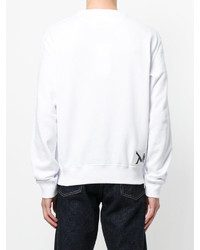 weißes Sweatshirt von Calvin Klein
