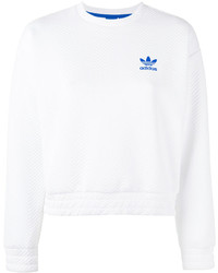 weißes Sweatshirt von adidas