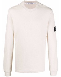 weißes Sweatshirt von Calvin Klein Jeans
