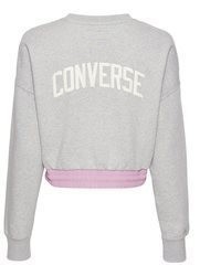 weißes Sweatshirt von Converse