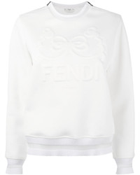 weißes Sweatshirt von Fendi