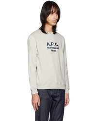 weißes Sweatshirt von A.P.C.