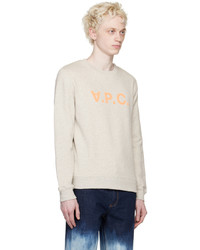 weißes Sweatshirt von A.P.C.