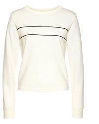 weißes Sweatshirt von H.I.S