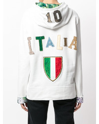 weißes Sweatshirt von Dolce & Gabbana