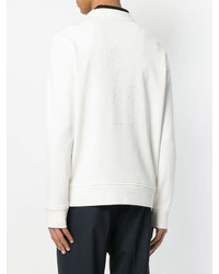 weißes Sweatshirt von Moncler