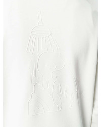 weißes Sweatshirt von Moncler