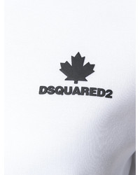 weißes Sweatshirt von Dsquared2